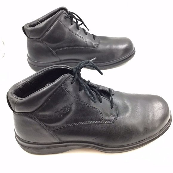 Red Wing Mens Size 14 EE 8661 Black Leather Laces Soft Toe Ankle Work Boots